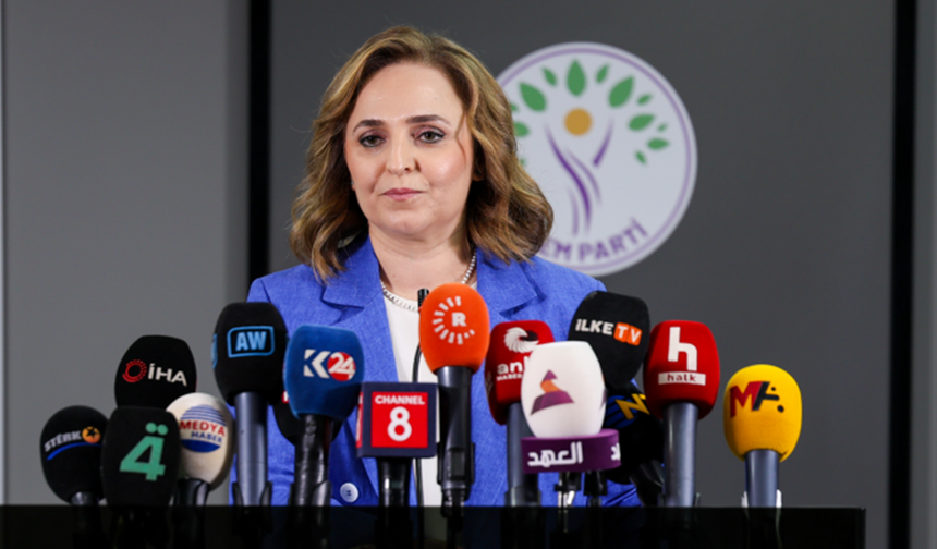 DEM Parti Sözcüsü Doğan: Eleştirilerimizi yapacağız, önerilerimizle süreci güçlendireceğiz