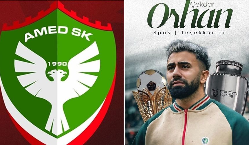 Amedspor’dan Çekdar Orhan açıklaması