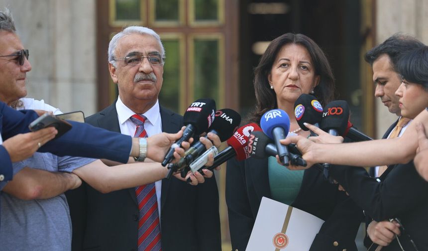 DEM Parti İmralı heyetinden Erdoğan görüşmesi öncesi açıklama