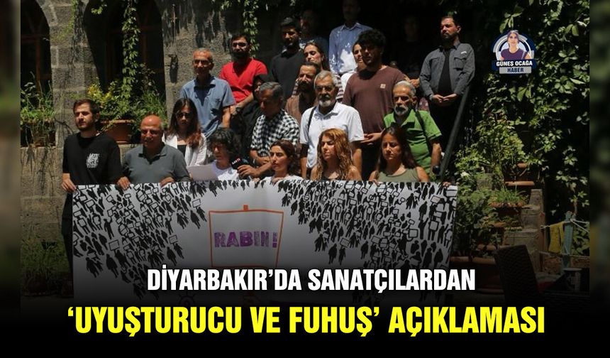 Diyarbakır’da sanatçılardan açıklama