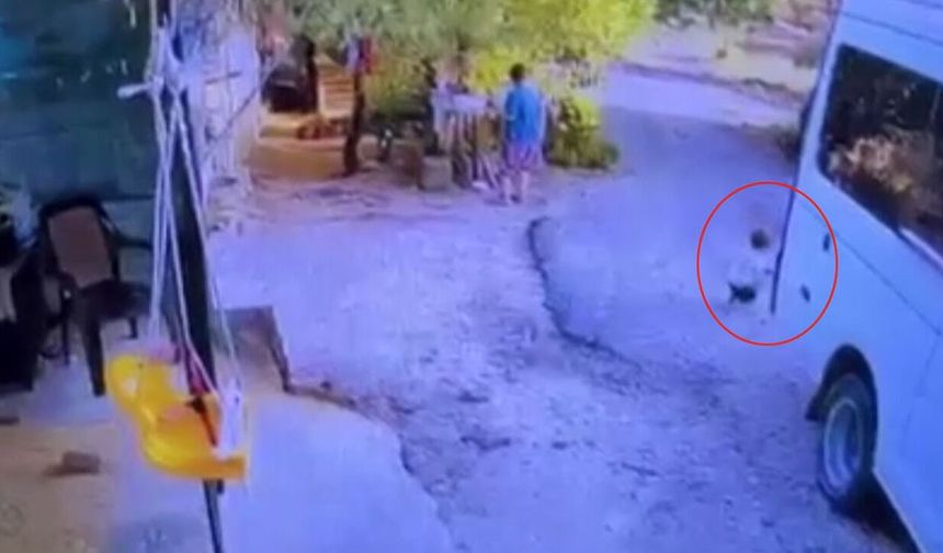 Geri manevra yapan baba, bebeğinin ölümüne neden oldu