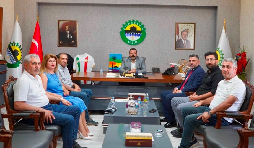 Güneydoğu Gazeteciler Cemiyeti’nden OSB’ye ziyaret
