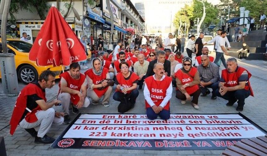 İşçilerin direnişi 372'nci gününde