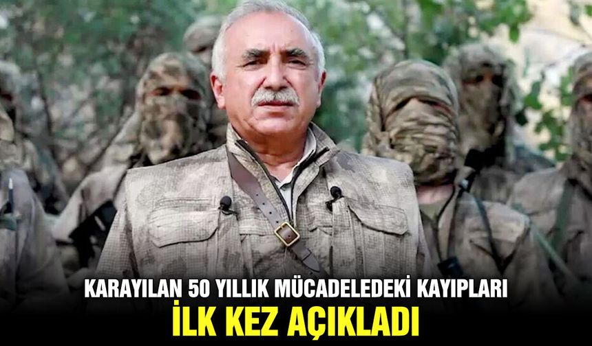 Karayılan 50 yıllık mücadeledeki kayıpları ilk kez açıkladı