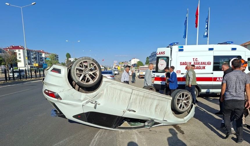 Bingöl’deki kazada 3 yaralı