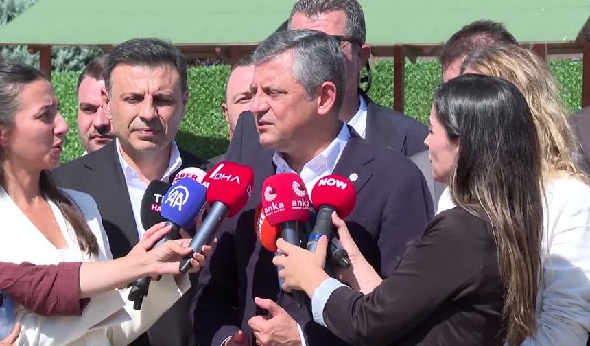 Özgür Özel Silivri'de: Onları orada bırakacak halimiz yok