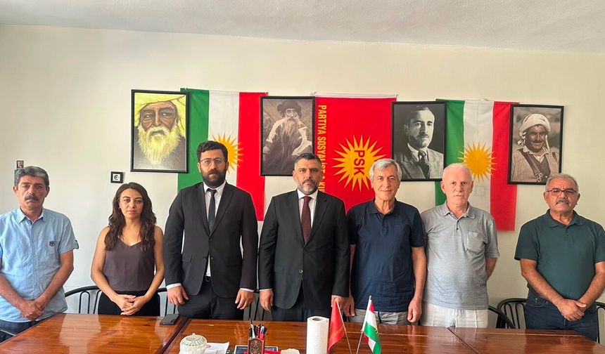Güneydoğu Gazeteciler Cemiyeti’nden PSK’ye ziyaret