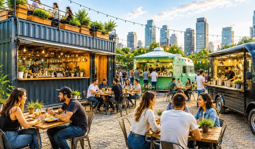 Restoran sektörünün geleceği: Konteyner restoranlar ve food truck dönemi başlıyor