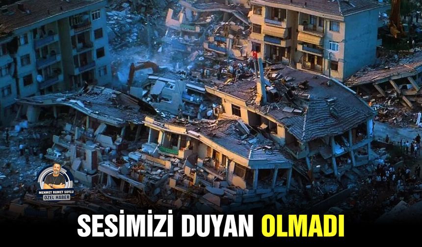 Sesimizi duyan olmadı
