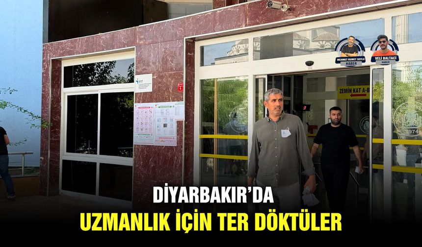 Diyarbakır’da Uzmanlık İçin Ter Döktüler