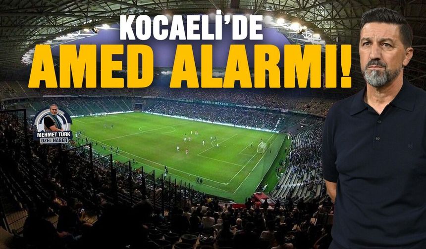 Kocaeli’de Amed alarmı!