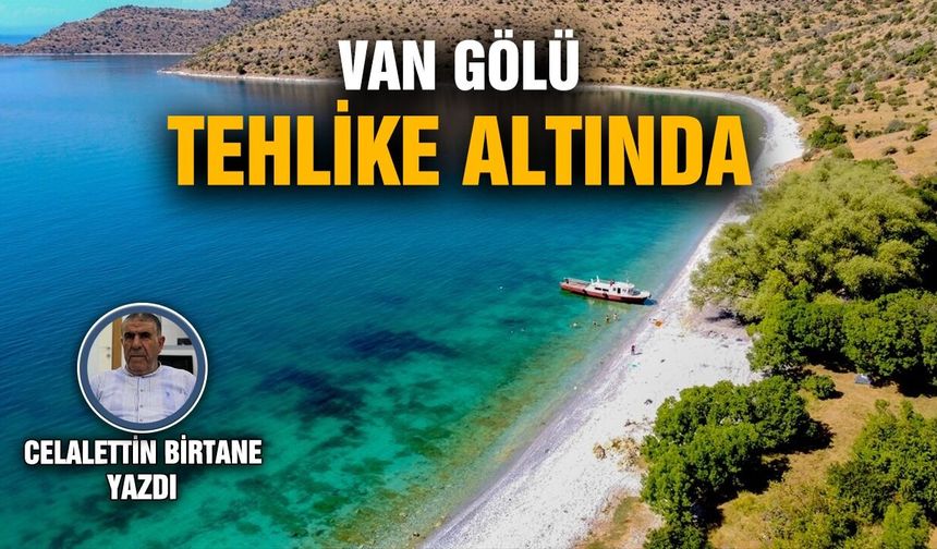 VAN GÖLÜ TEHLİKE ALTINDA