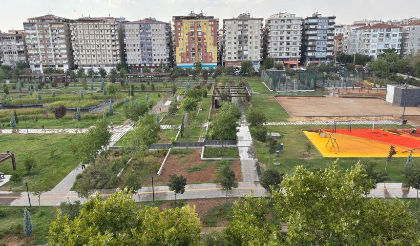 Diyarbakır'da 10 dakikalık serinlik