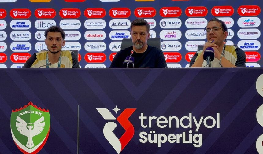 Amedspor Teknik direktörü Besnik Hasi: Çok büyük bir galibiyet aldık