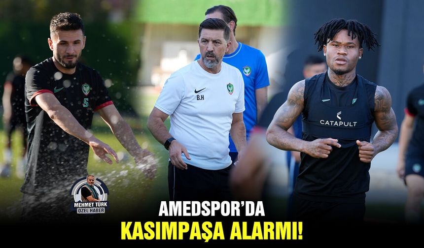 Amedspor’da Kasımpaşa Alarmı!