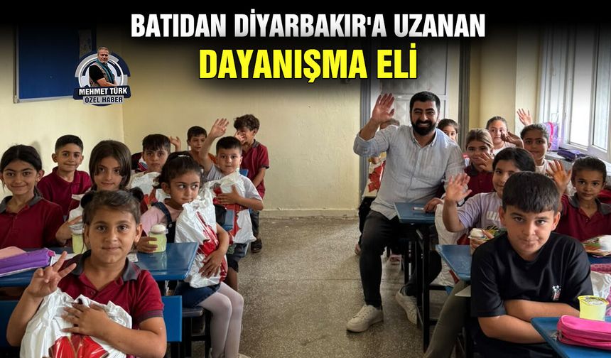 Batıdan Diyarbakır'a uzanan dayanışma eli