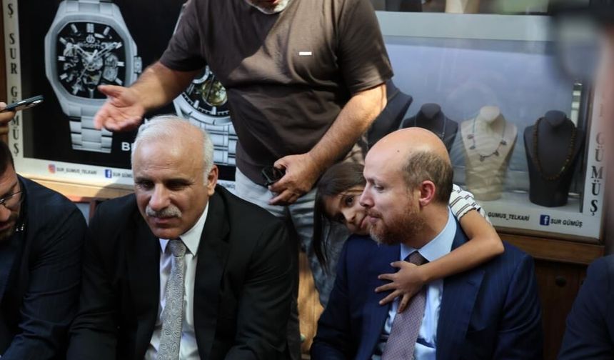 Bilal Erdoğan Diyarbakır'da: Herkes sürece destek vermeli