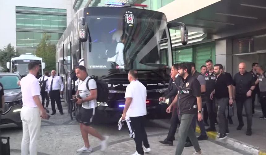 Beşiktaş kafilesi Diyarbakır’a geldi