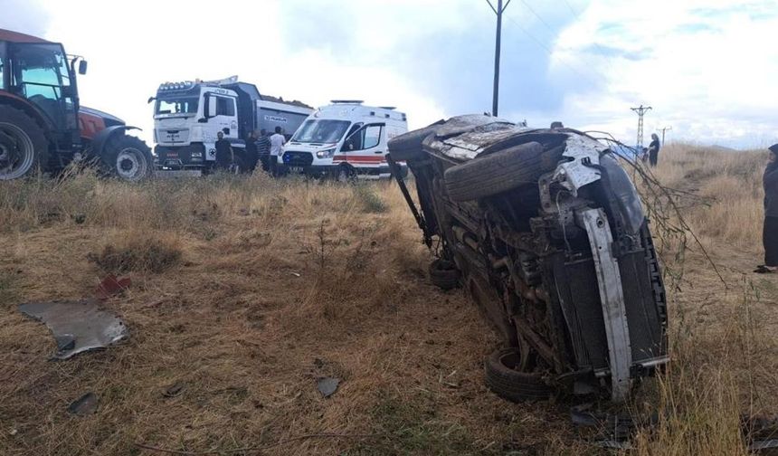 Bingöl'de trafik kazası: 4 yaralı