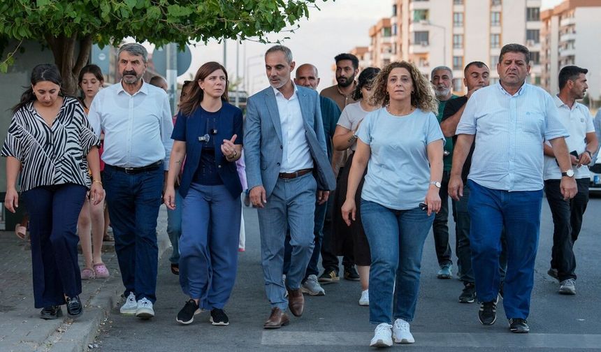 Diyarbakır Eşbaşkanı Bucak’tan esnaf ziyareti