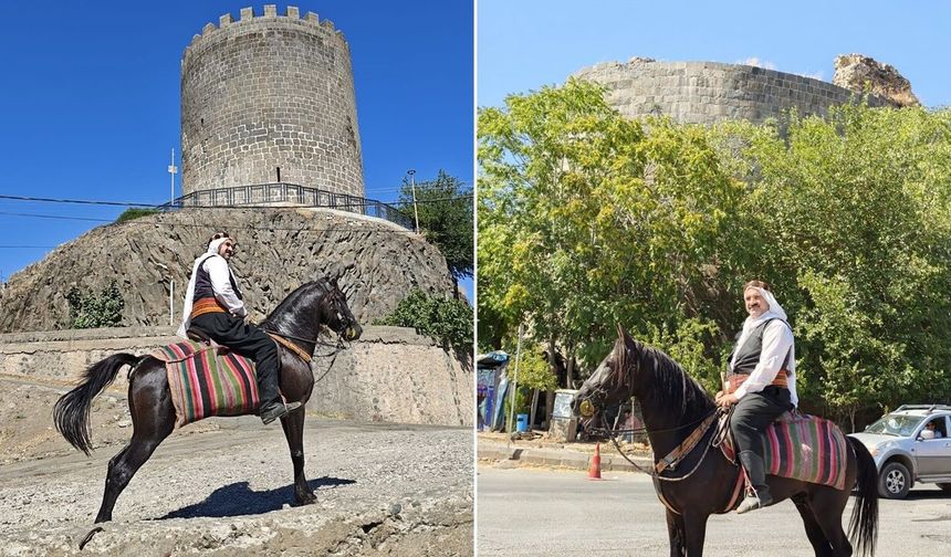 Atlarına sevgisinden nalbant oldu