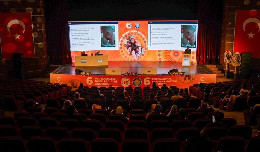 Diyarbakır'da 6. Uluslararası Doğu Pediatri Kongresi