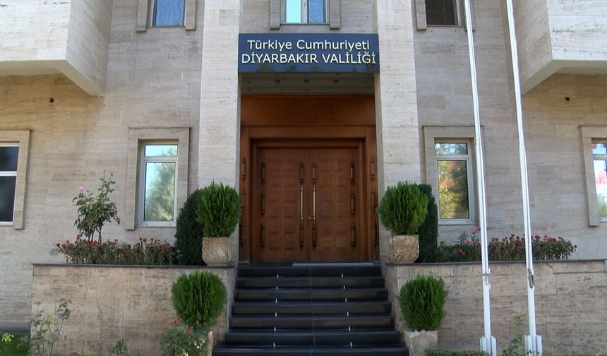 Diyarbakır Valiliğinden vatandaşlara uyarı!