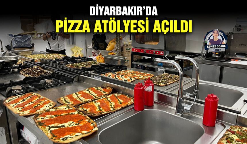 Diyarbakır’da pizza atölyesi açıldı