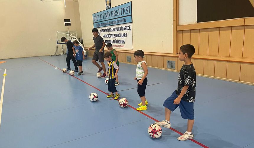 Diyarbakır’da yaz spor okulları artık her mevsim sürecek