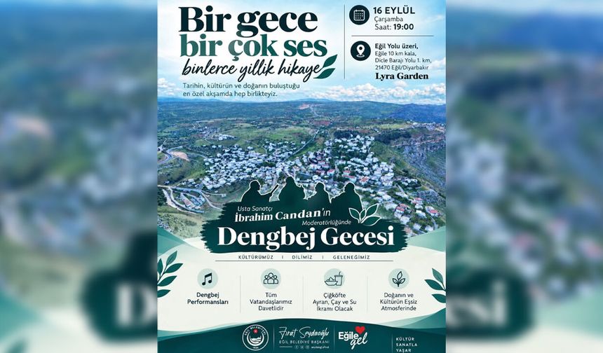 Eğil’de binlerce yıllık kültür yeniden yankılanacak
