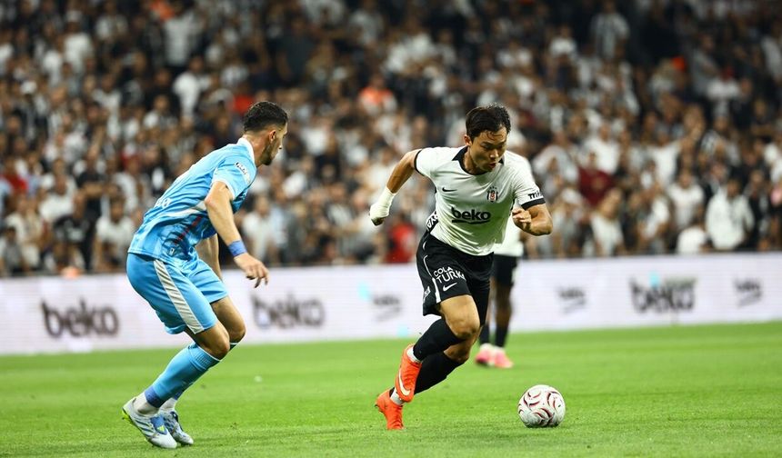 İlk yarı sonucu: Beşiktaş: 2 - Erzurumspor FK: 0