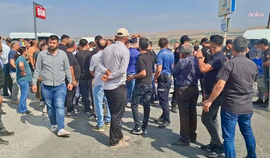 Malatya’da ölümlü kazanın ardından kavşak eylemi