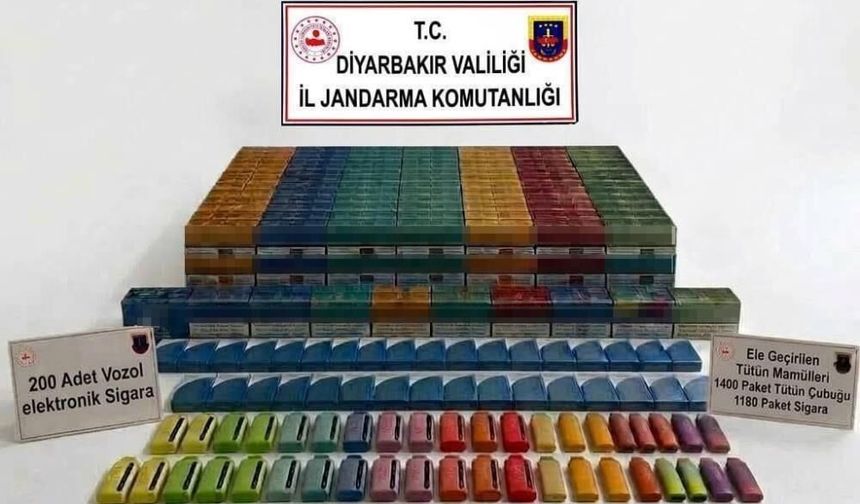Diyarbakır'da 'gümrük' operasyonu