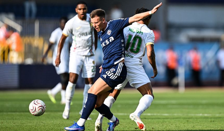 Kasımpaşa:1 Amedspor:0 (İlk Yarı)