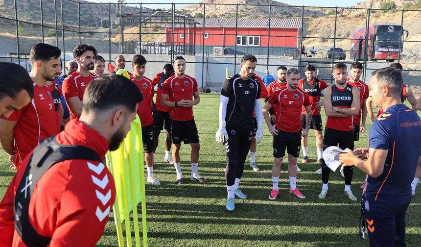 Mardinspor’un hocası: Karakterli oyuncu grubuna sahibiz