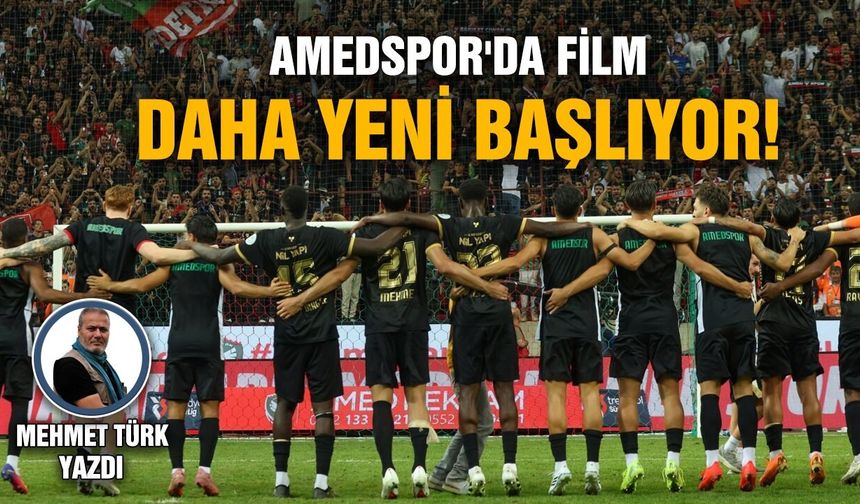 Amedspor’da film daha yeni başlıyor