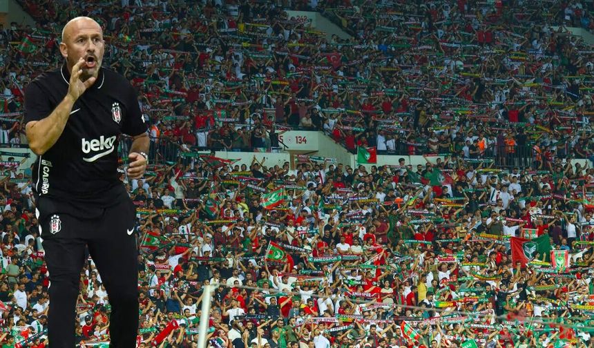 Beşiktaş’ın hocasından Amedspor taraftarına 40 bin “Hayvan” benzetmesi