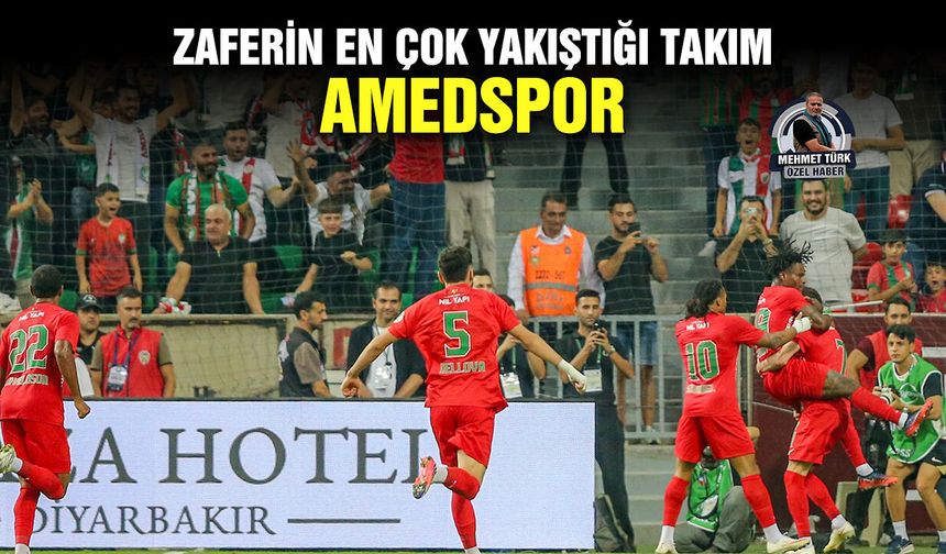 Zaferin en çok yakıştığı takım: AMEDSPOR