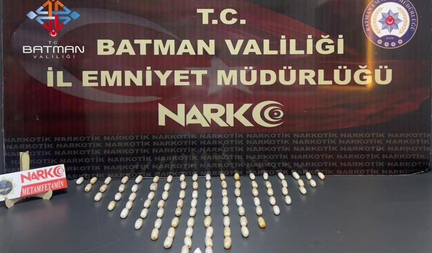 Batman'da yabancı uyruklu bir kişinin midesinde çıkanlar şaşkınlık yarattı