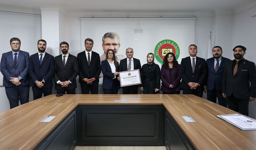 Diyarbakır Barosu’nda görevlendirmeler yapıldı