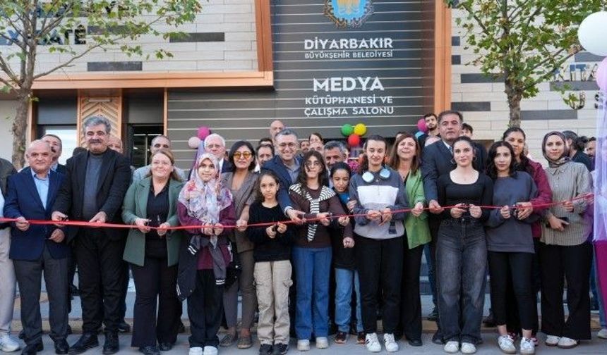 Diyarbakır’da Medya Kütüphanesi açılışı