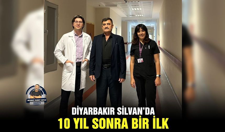 Diyarbakır Silvan’da 10 yıl sonra bir ilk