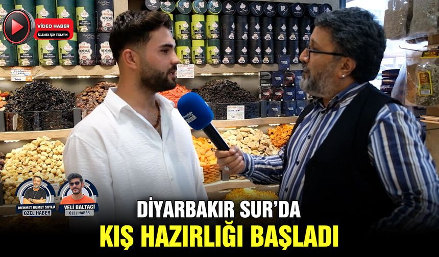 Diyarbakır Sur’da kış hazırlığı başladı