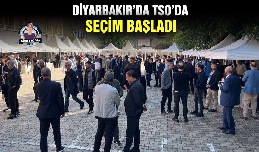 Diyarbakır’da TSO’da seçim başladı