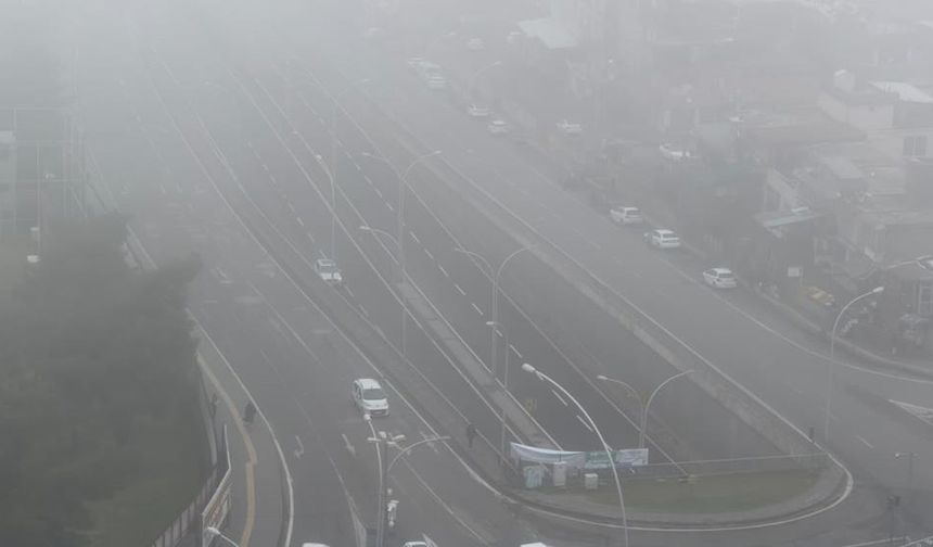 Diyarbakır'da yoğun sis