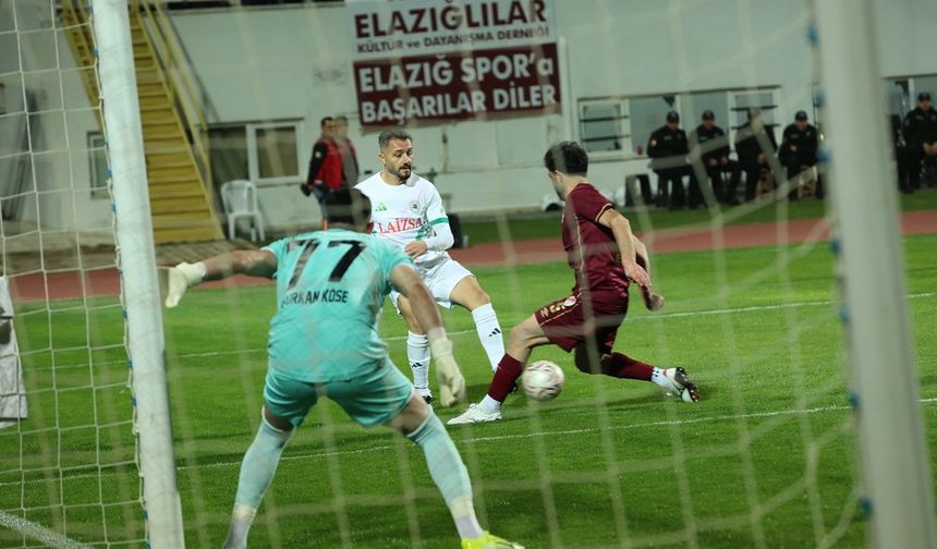 Elazığspor Isparta 32 Spor’u 4-3  yendi