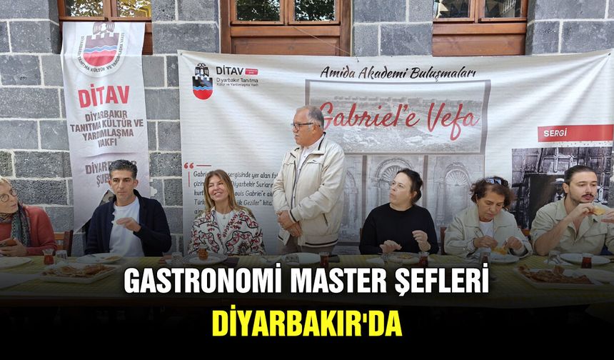 Gastronomi Master Şefleri Diyarbakır'da