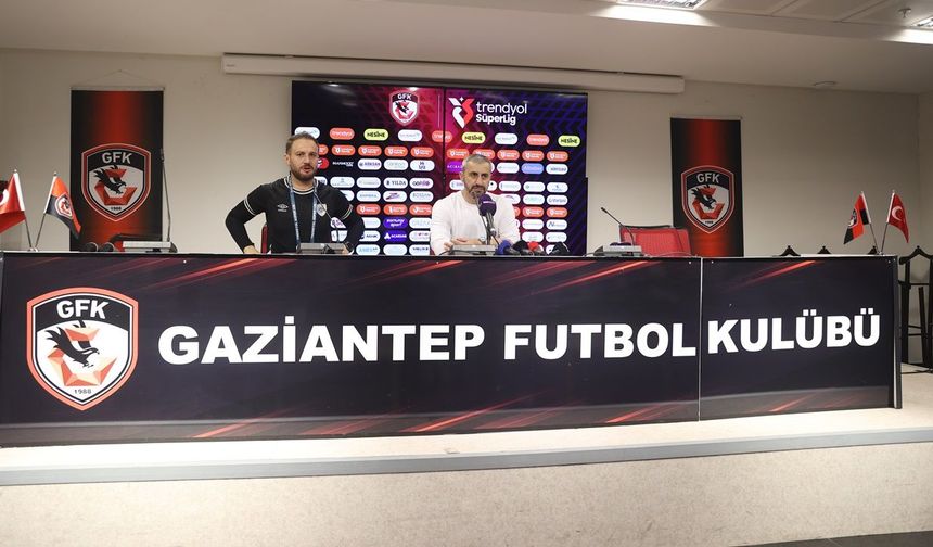 Gaziantep FK-Erzurumspor FK maçının ardından