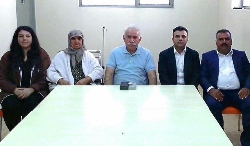 Ömer Öcalan İmralı ziyaretini paylaştı