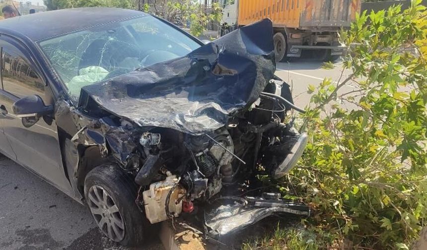 Diyarbakır'da trafik kazası: 2 yaralı